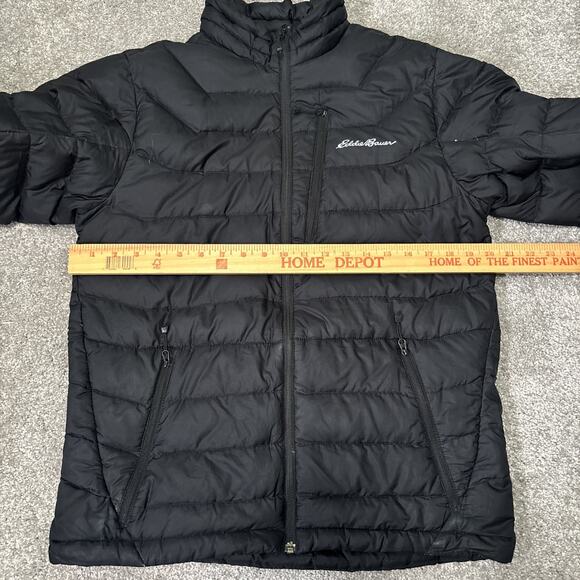 Eddie Bauer First Ascent Down Jacket Black Size Small Stormdown 800 - Picture 4 of 9